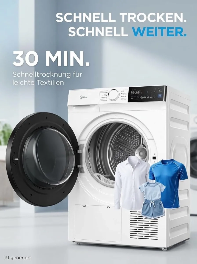 Midea MDV5EH80WBC Wärmepumpentrockner